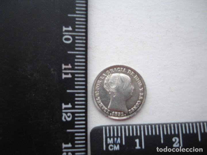 Monedas de Espa&ntilde;a: 1 REAL ISABEL II 1852  EBC+ - Foto 3