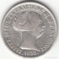 Monedas de España: ISABEL II: 2 REALES 1852 MADRID