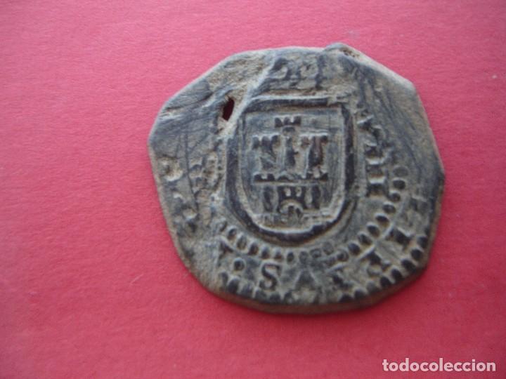 Monedas de Espa&ntilde;a: MARAVEDIES AUSTRIAS 1619 SIN CLASIFICAR - Foto 2