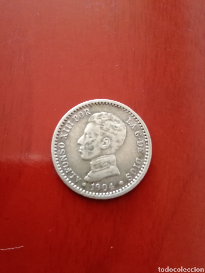 Monedas de Espa&ntilde;a: ALFONSO XIII, 50 C&Eacute;NTIMOS 1904 *0 *4 - Foto 1