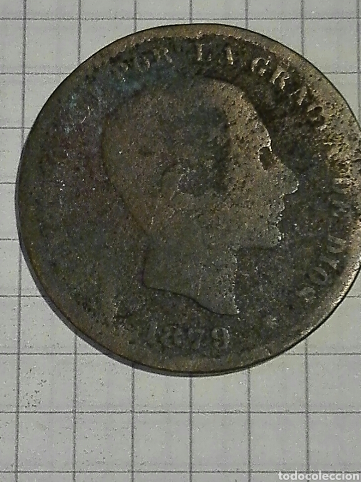Monedas de Espa&ntilde;a: MONEDA 5 C&Eacute;NTIMOS ALFONSO XII 1879.BC - Foto 1