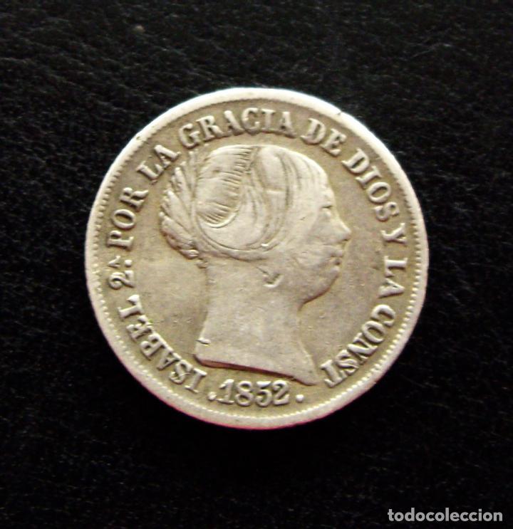 Monedas de Espa&ntilde;a: ISABEL II - 2 Reales, 1852. Madrid - Foto 1