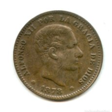 Monedas de España: 5 CENTIMOS 1878 ALFONSO XII. PRECIOSA.