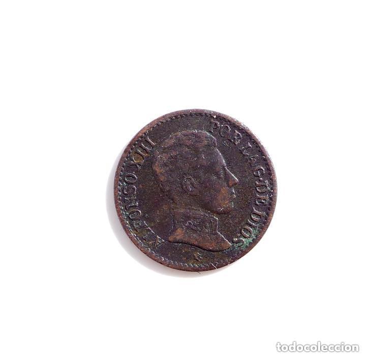 Monedas de Espa&ntilde;a: UN CENTIMO DE 1906 ALFONSO XIII - Foto 1