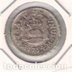 Monedas de España: MONEDA DE MEDIO (1/2) REAL DE FERNANDO VI DE MÉJICO DE 1754. ENSAYADOR M. PLATA. MBC. (FE6-27). Lote 135392390