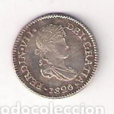 Monedas de España: MONEDA DE MEDIO (1/2) REAL DE FERNANDO VII DE GUATEMALA DE 1820. BRILLO Y PÁTINA ORIGINAL. (FE7-10). Lote 135432454