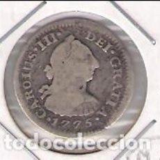 Monedas de España: MONEDA DE MEDIO (1/2) REAL DE CARLOS III DE MÉJICO DE 1775 ENSAYADOR FM. PLATA. MBC- (C3-21). Lote 135696659