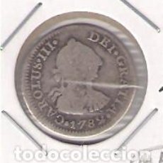 Monedas de España: MONEDA DE MEDIO (1/2) REAL DE CARLOS III DE MÉJICO DE 1782. ENSAYADOR FF. PLATA. MBC- (C3-24). Lote 135698499