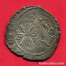 Monedas de España: MONEDA PLATA , REYES CATOLICOS , 1 REAL GRANADA , ANVERSO CRUCES , MBC+ , ORIGINAL , M1228. Lote 138671826