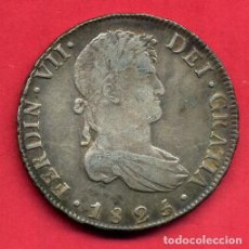 Monedas de España: MONEDA PLATA FERNANDO VII 8 REALES 1825 POTOSI JL EBC- ORIGINAL , M1230. Lote 138672314