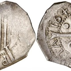 Monedas de España: 1642. GUERRA DELS SEGADORS. IGUALADA. 5 RALS. 11,50 G. PRINCIPAT. FECHA PERFECTA. RARA. EBC.