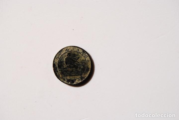 Monedas de Espa&ntilde;a: Espa&ntilde;a, moneda dos c&eacute;ntimos, a&ntilde;o 1870 - Foto 2