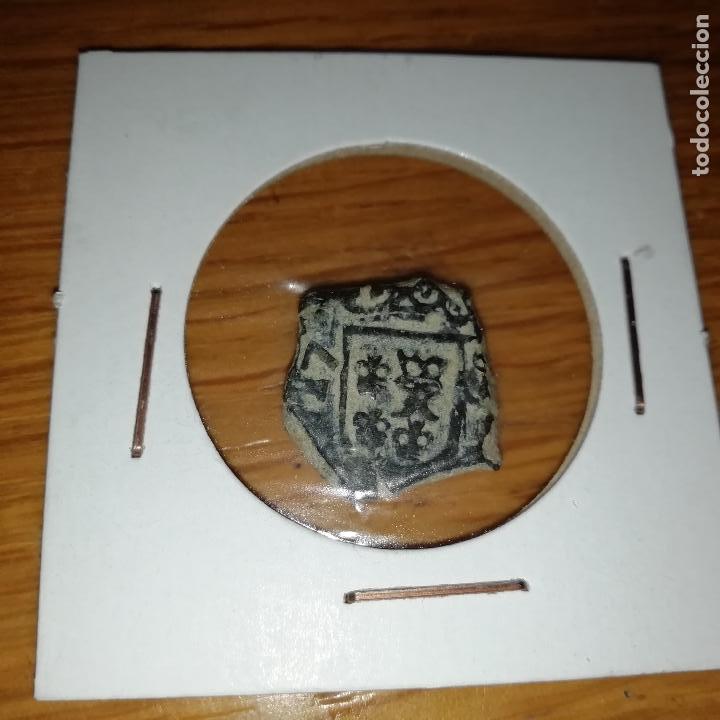 Monedas de Espa&ntilde;a: Sevilla. Raro 2 maravedis de 1717 - Foto 2