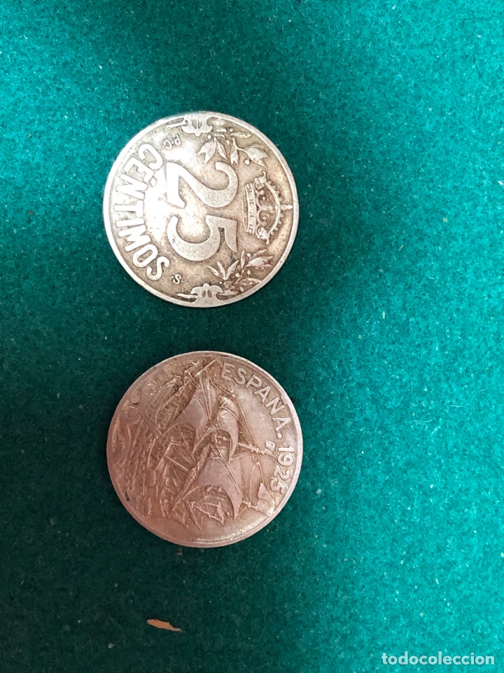 Monedas de Espa&ntilde;a: Monedas Alfonso XIII 25 cts. - Foto 1