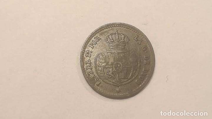 Monedas de Espa&ntilde;a: Decima de Real. Isabel II. 1853 - Foto 1