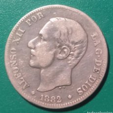Monedas de España: 2 PESETAS PLATA 1882 MSM. ALFONSO XII.. Lote 147375148
