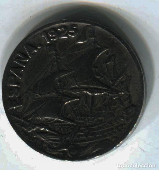 Monedas de Espa&ntilde;a: Espa&ntilde;a. 25 centimos niquel 1925. - Foto 1