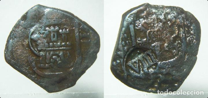 Monedas de Espa&ntilde;a: MONEDA DE 8 MARAVEDIS RESELLADOS A IDENTIFICAR - Foto 1