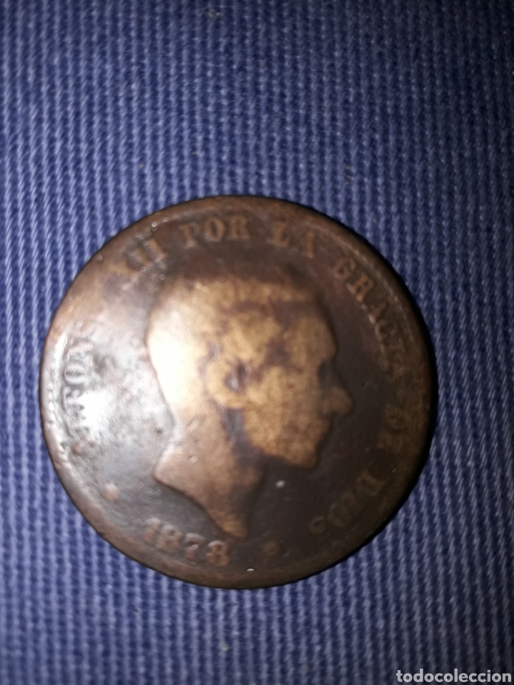 Monedas de Espa&ntilde;a: Moneda alfonso XII 10 centimos - Foto 1
