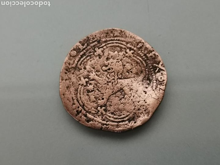 Monedas de Espa&ntilde;a: MONEDA 2 MARAVEDIS REYES CAT&Oacute;LICOS CUENCA - Foto 2