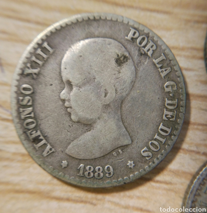 Monedas de Espa&ntilde;a: Colecci&oacute;n 50 cent&iacute;mos Alfonso XIII - Foto 2