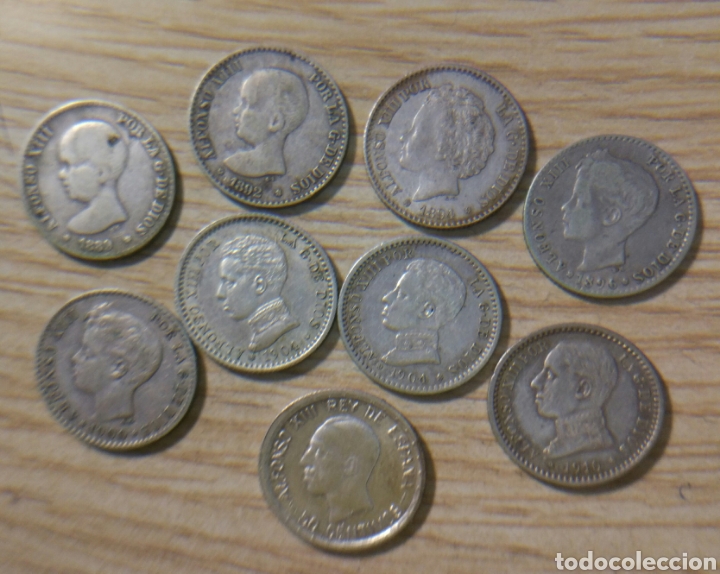 Monedas de Espa&ntilde;a: Colecci&oacute;n 50 cent&iacute;mos Alfonso XIII - Foto 1