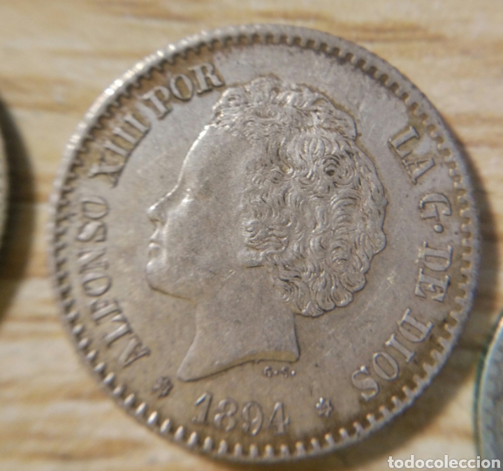 Monedas de Espa&ntilde;a: Colecci&oacute;n 50 cent&iacute;mos Alfonso XIII - Foto 4