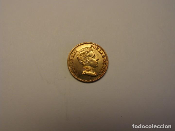 Monedas de Espa&ntilde;a: Moneda de 1 c&eacute;ntimo, Alfonso XIII, a&ntilde;o 1906. - Foto 1
