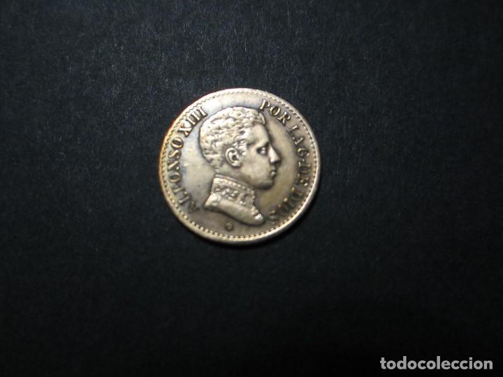 Monedas de Espa&ntilde;a: moneda de 1 c&eacute;ntimo de 1906*6 de Alfonso XIII - Foto 1