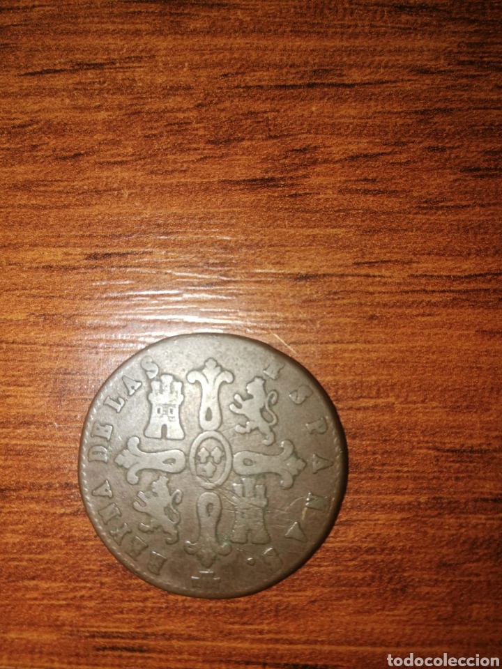 Monedas de Espa&ntilde;a: 8maravedis 1839 Isabel II Segovia - Foto 2