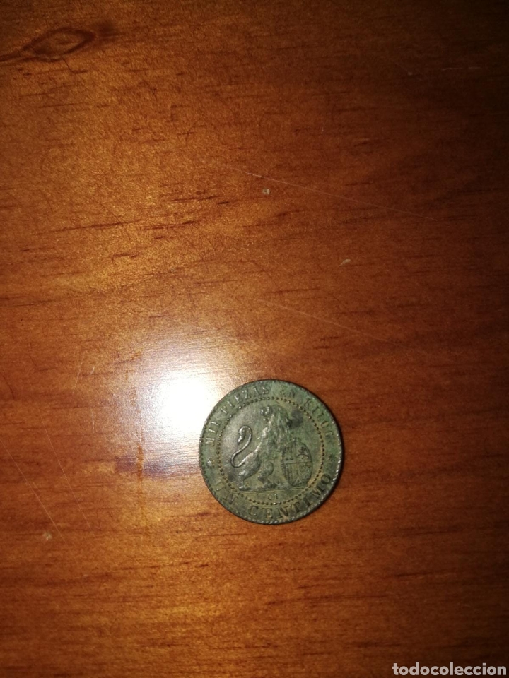 Monedas de Espa&ntilde;a: 1 c&eacute;ntimo del gobierno plovisional 1870 - Foto 1