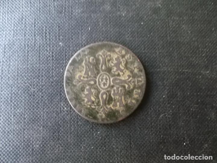 Monedas de Espa&ntilde;a: moneda de 8 maravedis Isabel II 1840 - Foto 2