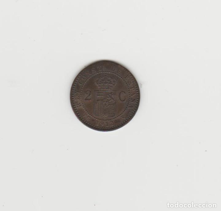 Monedas de Espa&ntilde;a: ALFONSO XIII- 2 CENTIMOS-1912*12 PCV-EBC - Foto 2