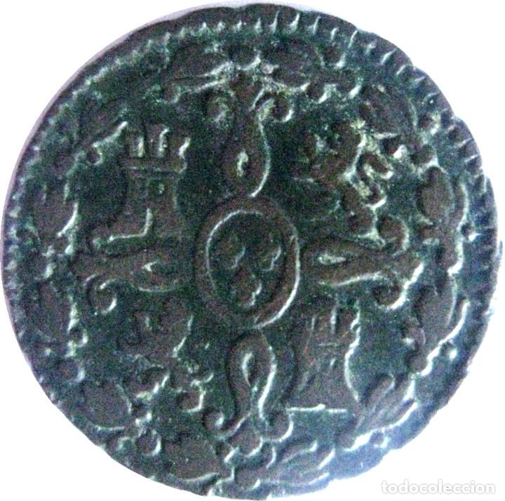 Monedas de Espa&ntilde;a: Fernando VII: 2 Maravedis 1829 - Segovia. - Foto 2