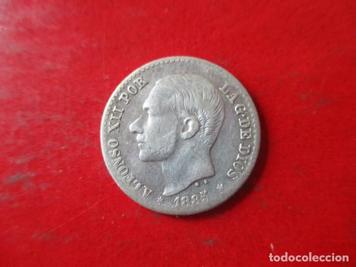 Monedas de Espa&ntilde;a: Alfonso XII. 50 centimos de plata 1885. MSM  #mn - Foto 1