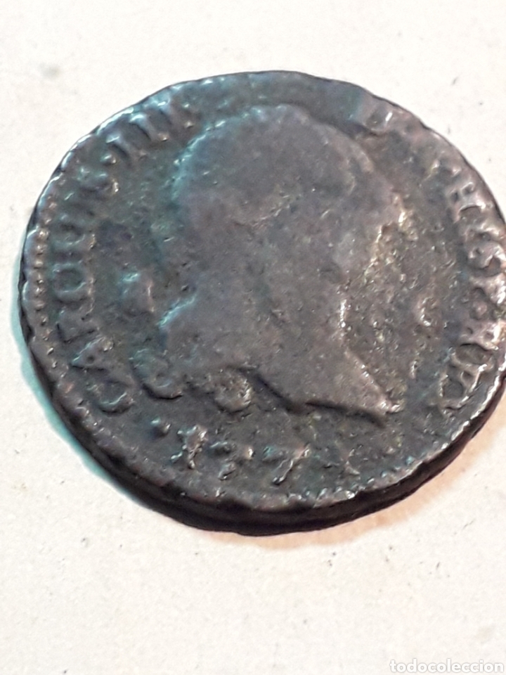 Monedas de Espa&ntilde;a: CARLOS III. 2 MARAVEDIS.COBRE. 1774 - Foto 3