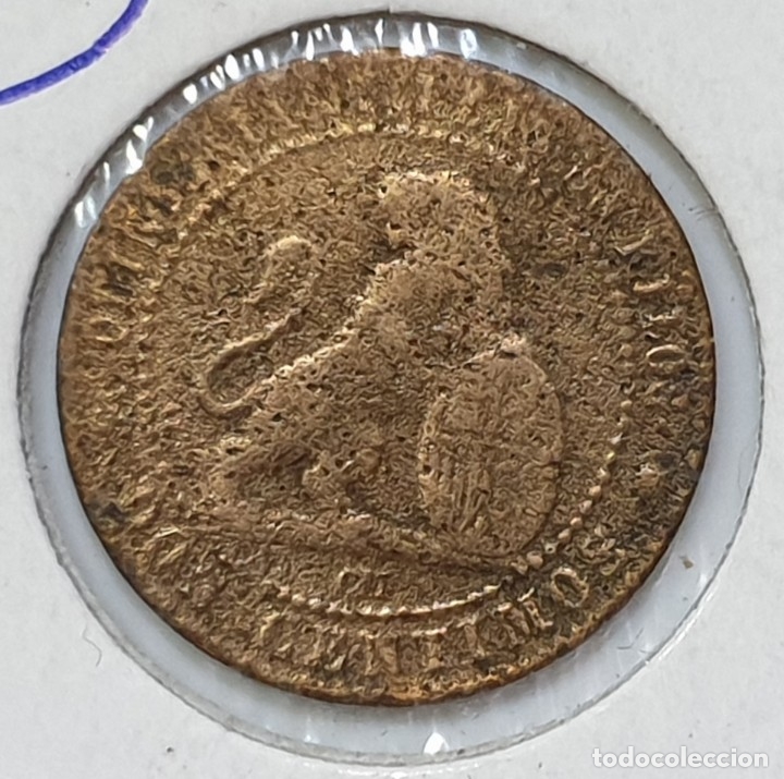 Monedas de Espa&ntilde;a: GOBIERNO PROVISIONAL - A&Ntilde;O 1870 - 2 CENTIMOS - BC - Foto 2