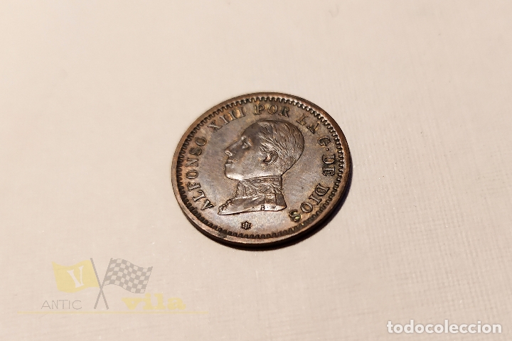 Monedas de Espa&ntilde;a: Moneda del Alfonso XIII - 2 C&eacute;ntimo - 1911 *11 - Foto 2