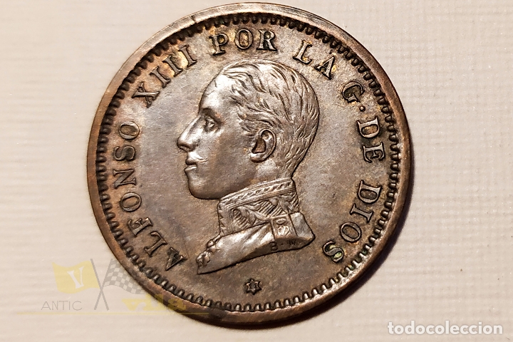 Monedas de Espa&ntilde;a: Moneda del Alfonso XIII - 2 C&eacute;ntimo - 1911 *11 - Foto 1