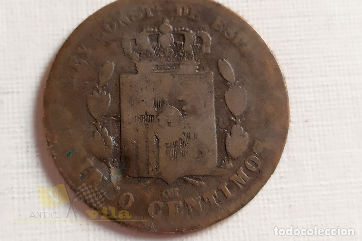 Monedas de Espa&ntilde;a: Moneda del Alfonso XII - 5 C&eacute;ntimo - 1878 - Foto 4