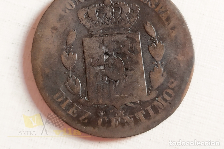 Monedas de Espa&ntilde;a: Moneda de Alfonso XII - 10 C&eacute;ntimos - 1878 - Foto 4
