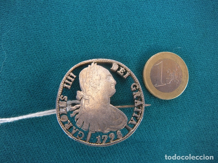 Monedas de Espa&ntilde;a: EXCLUSIVA MONEDA DE PLATA CALADA ALFILER - Foto 3