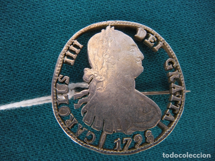 Monedas de Espa&ntilde;a: EXCLUSIVA MONEDA DE PLATA CALADA ALFILER - Foto 1
