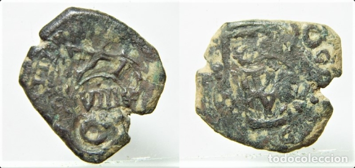 Monedas de Espa&ntilde;a: MONEDA DE 8 MARAVEDIS RESELLADOS A IDENTIFICAR - Foto 1