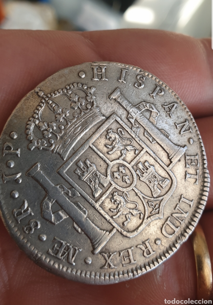 Moneda De Plata 8 Reales - Vendido En Venta Directa - 179546562