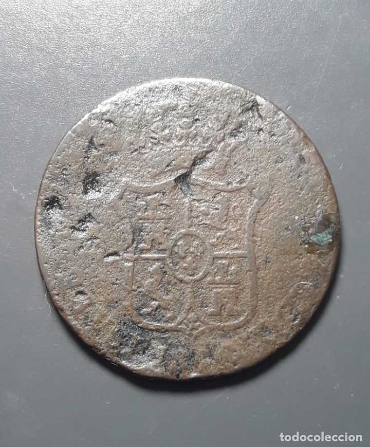 Monedas de Espa&ntilde;a: 3 QUARTOS BARCELONA 1846 - &Eacute;POCA ISABEL II - Foto 2