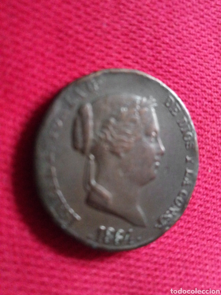 Monedas de Espa&ntilde;a: 25 CENT. DE REAL 1864 ISABEL II - Foto 4
