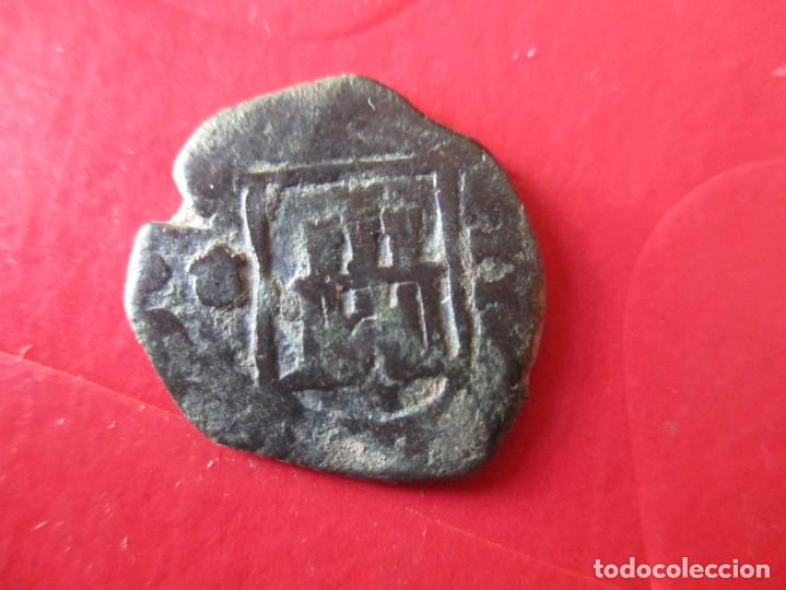 Monedas de Espa&ntilde;a: Carlos II. 2 maravedies. 1680 Coru&ntilde;a - Foto 2