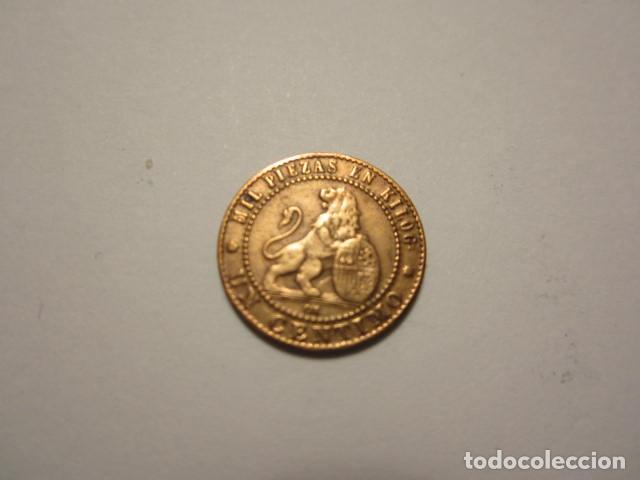 Monedas de Espa&ntilde;a: MONEDA DE 1 C&Eacute;NTIMO DE 1870 de LA 1&ordf; REP&Uacute;BLICA preciosa - Foto 2