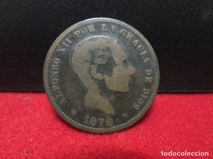 Monedas de Espa&ntilde;a: 5 centimos 1878 alfonso XII - Foto 1